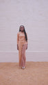 Two Tone Wide Leg